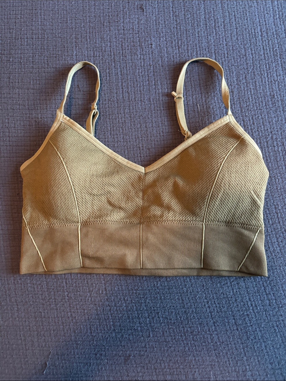 Everyday Seamless Bralette in Green